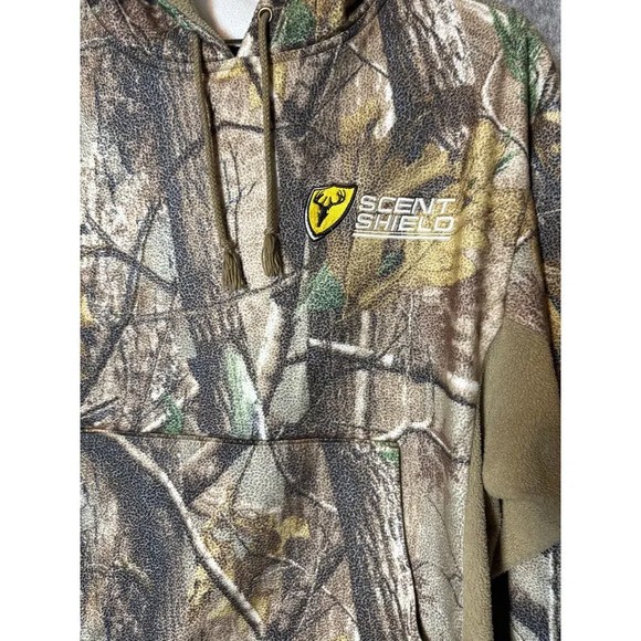 Scent Shield Mens Camo Hoodie Bone Collector Medium - Picture 2 of 7